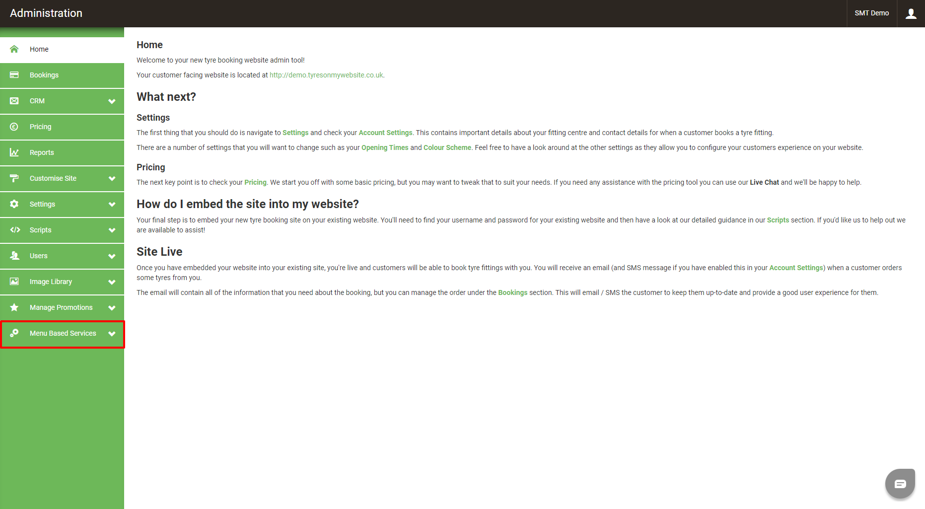 Setting Up The Admin Image (eShop)