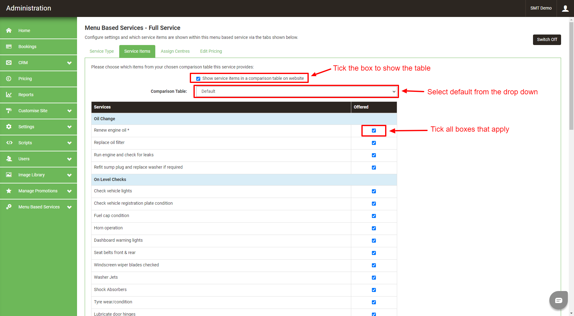 Create A Service Image 3 (eShop)